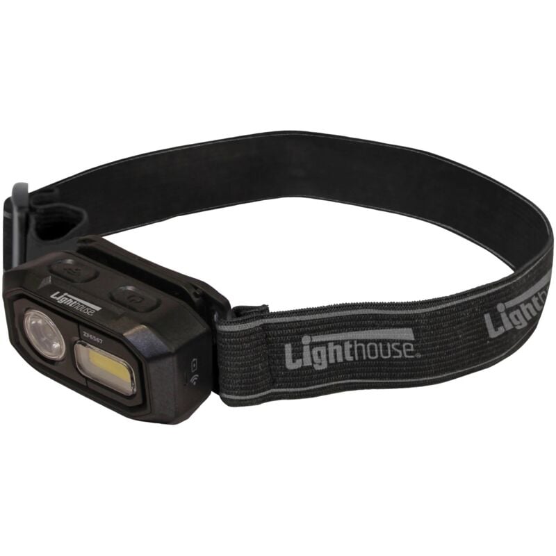 Lighthouse - Elite led Sensor Head Torch 300L Headlight L/HEHEAD300R Head Lamp