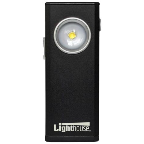 Lighthouse HL-WL2140 Rechargeable Torch Elite Mini LED Light Lamp L/HEM10BLKR