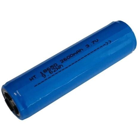 Lighthouse Rechargeable 18650 Li-ion Battery for L/HEFOC800 3.7V 2600mAh L/HSB37