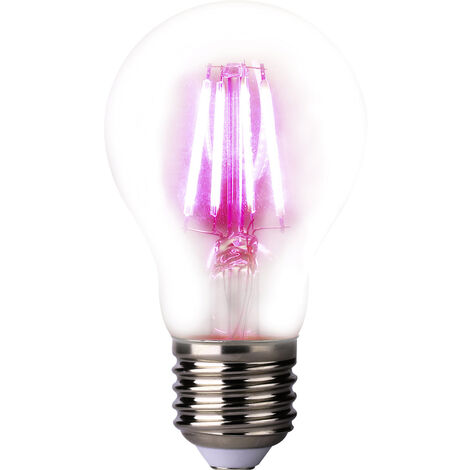 LightMe LED-Pflanzenlampe LM85320 109 mm 230 V E27 4 W   Glühlampenform  1 St.