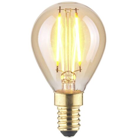 LightMe LM85053 LED E14 forme de goutte 2.5 W ambré (Ø x L) 45 mm x 80 mm 1 pc(s) C834372
