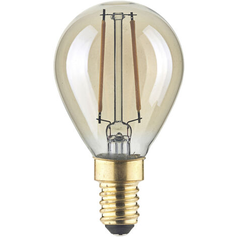 LightMe LM85054 LED  E14 Tropfenform 4.5 W Bernstein (Ø x L) 45 mm x 80 mm  1 St.