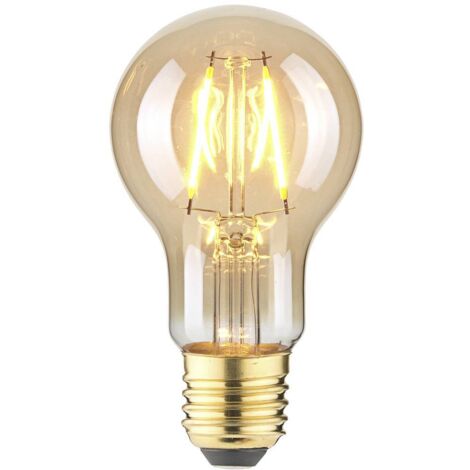 LightMe LM85055 LED (monocolore) E27 Forma di bulbo 2.5 W Ambra (Ø x L) 60 mm x 108 mm 1 pz.