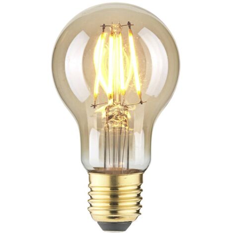LightMe LM85056 LED (monocolore) E27 Forma di bulbo 4.5 W Ambra (Ø x L) 60 mm x 108 mm 1 pz.