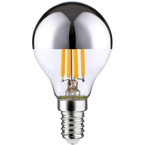 LightMe LM85268 LED CEE F (A - G) E14 forme de poire 4.8 W = 36 W blanc chaud (Ø x H) 45 mm x 78 mm à intensité variable 1 pc(s) D029422