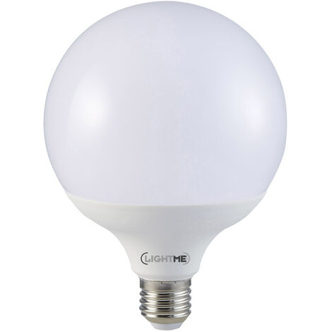 LightMe LM85270 LED EEK F (A - G) E27 Globeform 11 W = 75 W Warmweiß (Ø x L) 95 mm x 140 mm  1 St.
