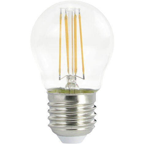 LightMe LM85275 LED EEK E (A - G) E27 Glühlampenform 4 W = 40 W Warmweiß (Ø x H) 45 mm x 77 mm  1 St