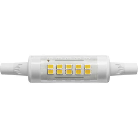 LightMe LM85377 LED EEK E (A - G) R7s Stabform 7 W Warmweiß (Ø x L) 18 mm x 78 mm  1 St.