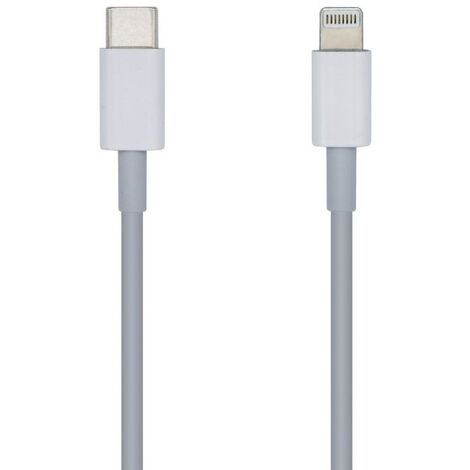 Lightning-Kabel aisens a102-0442/ lightning male - usbusb type-c male/ 1m/ white