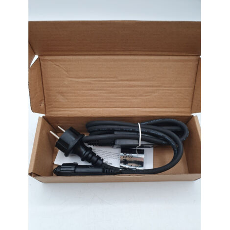 LIGHTS4FUN - Alimentation Pro Connect Black Plug - IP44 180W - Idéal guirlandes extérieures - Voir photos