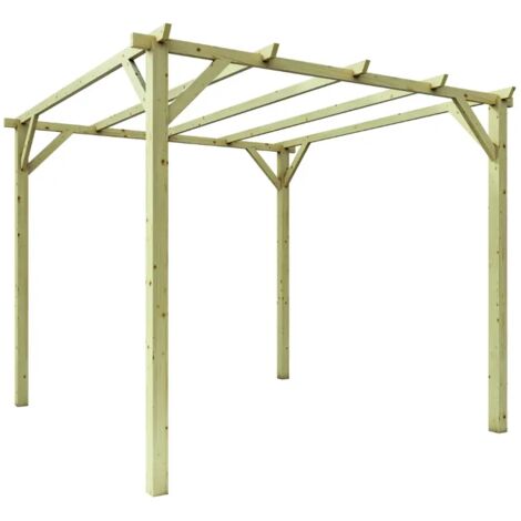 Ligna - Pergola da Giardino 3x3 in Legno