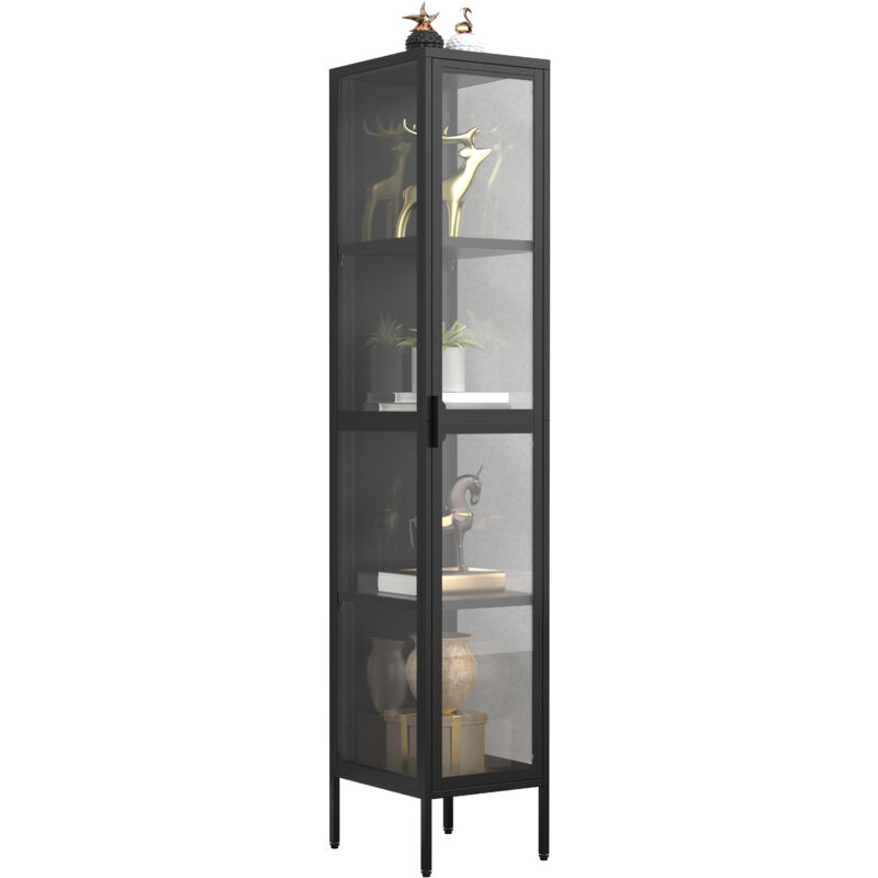 VCM - Ligne de base Floka h. 160 x l. 30 x p. 35 cm Noir VCM - Ligne de base Floka h. 160 x l. 30 x p. 35 cm Noir