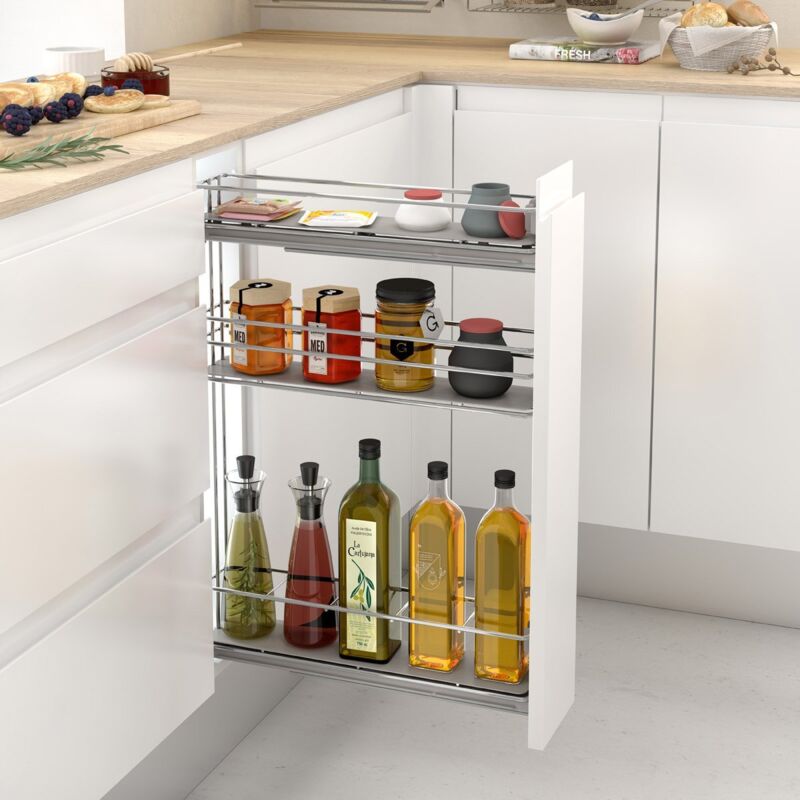 Casier à bouteilles modèle 150F. Droit R.387370 - basic Line - Module casier à bouteilles métallique amovible