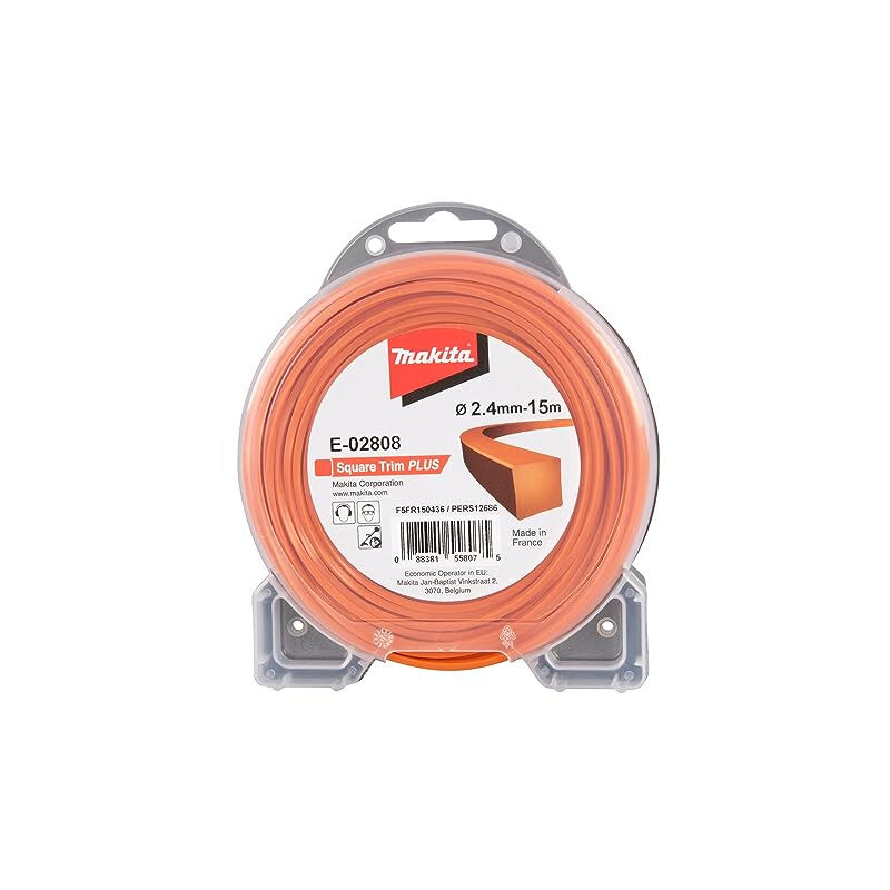 Fil Carré Square Trim+ MAKITA 2,4 mm x 15 m – E-02808 - vue 2