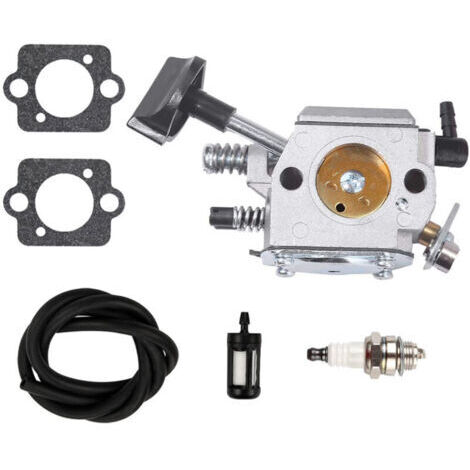 Ligne de filtre à carburant de carburateur avec kit de bougie pour Stihl SR320 SR340 SR380 SR400 SR420 BR320 BR340 BR380 BR400 BR420