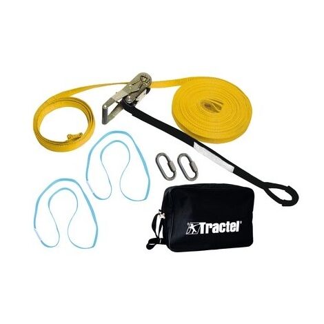 Ligne de vie antichute temporaire TEMPO 2 - 20 m - TRACTEL