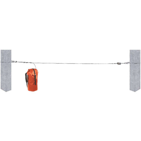 Ligne de vie en câble à section unique 12 m - DELTA PLUS- LV301