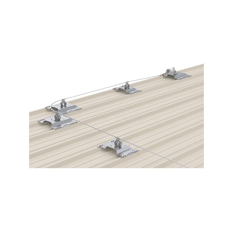Ligne de vie - Fixation sur bac sec - 24m - LDVBACSEC-30