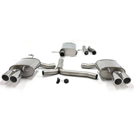 Ligne Echappement Sport Duplex Audi A4 B8 de 2007 a 2015-30616870
