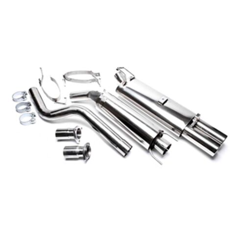 Ligne Echappement Sport Opel Kadett E CC , Cabriolet , de 1984 a 1998-30616974