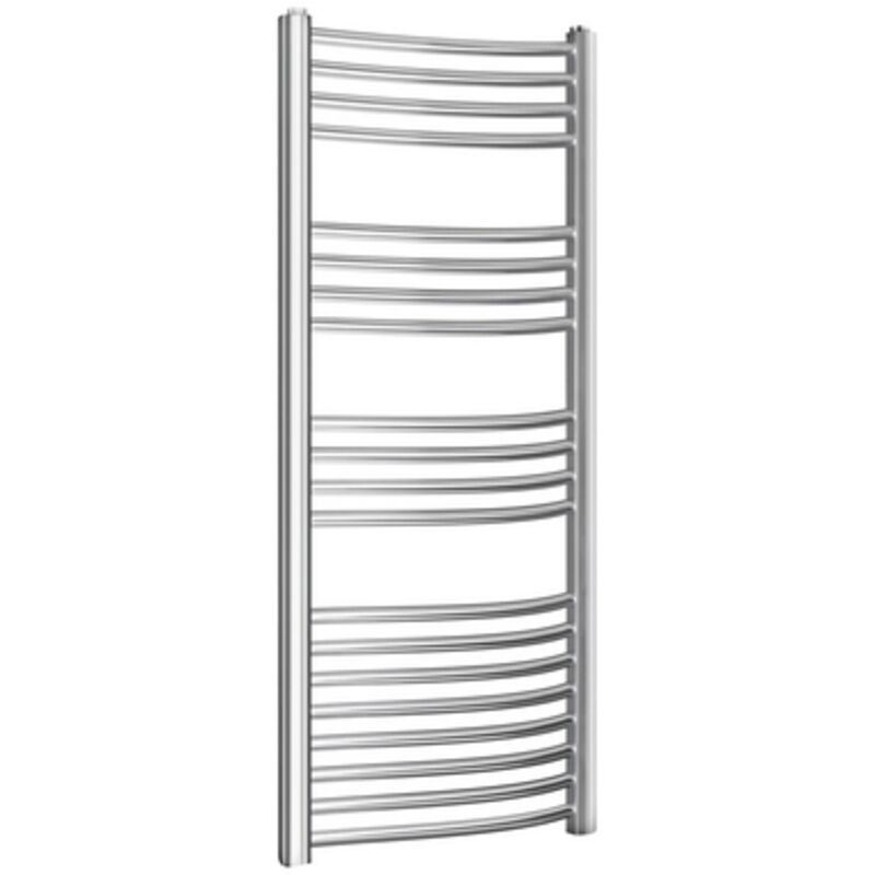 Aton - Ligne radiateur sèche-serviettes kalura chrome incurvé h 1120