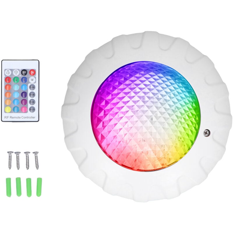LIGNES DE PAOP LED DC12V / 38W avec IP68 IP68 RV RVB RVB Lampe d'économie d'énergie colorée pour Fountain Pond