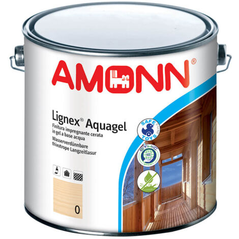 Lignex aquagel 51 finitura impregnante cerata in gel bianco trasparente lt 5