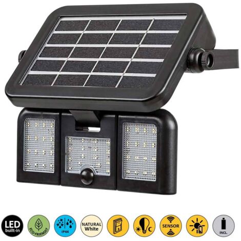 LIHULL,OUTD.SOLAR, WALL, LED9,6W, L20CM