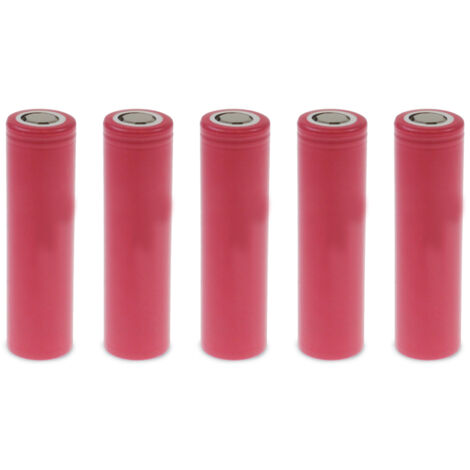 LiIon-Akku INR18650-M29, 3,67 V, 2,85 Ah, 5 Stück
