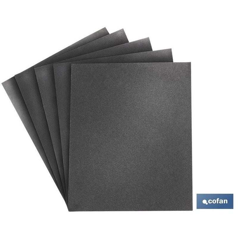 

Lija al agua grano 1000 230x280mm pack 100 uds