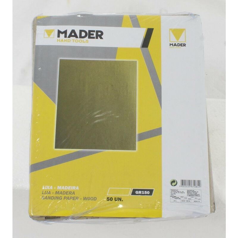 

Lija GR150 50U - Mader Hand Tools