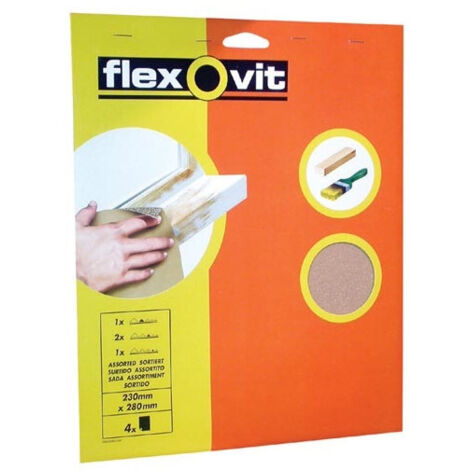 LIJA PAPEL SILEX 230X280 GRUESO (BL.4)