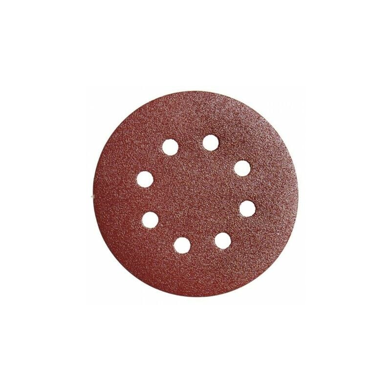 

Lija recambio velcro disco Ø 125 mm. con agujeros grano 40 (10 piezas)