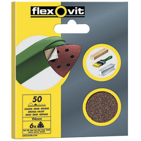 LIJA TRIANGULAR ESP.VEL.102X152 GR.50 -  SAINT GOBAIN