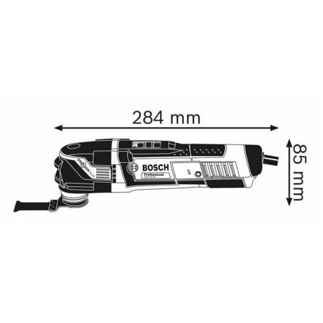 Lijadora BOSCH GOP STARLOCKPlus + 3 accesorios en L-BOXX - 0601231004