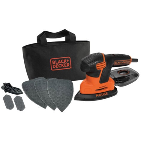 Lijadora Con Cable Multi 120 W+accesorios Black & Decker