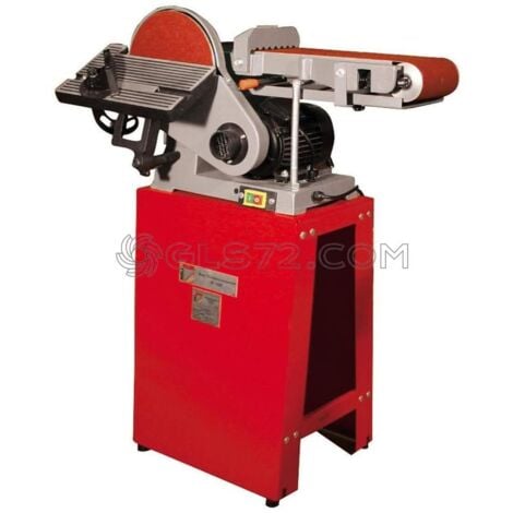 LIJADORA DE BANDA CON DISCO INCLINABLE CON BANCO HOLZMANN BT1220