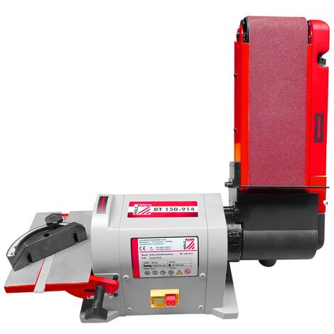 Lijadora de banda y disco Holzmann BT150-914 pulidora con mesa girtoria 220V