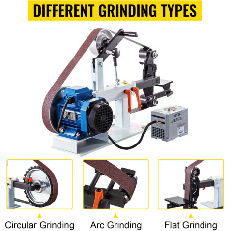 Lijadora de cinta Lijadora de cinta Lijadora 1,5 kW 2x82 pulgadas