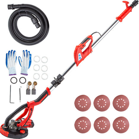 Lijadora De Pared, Pulidora De Obra Seca, 750 W, Lijadora Eléctricaplegable