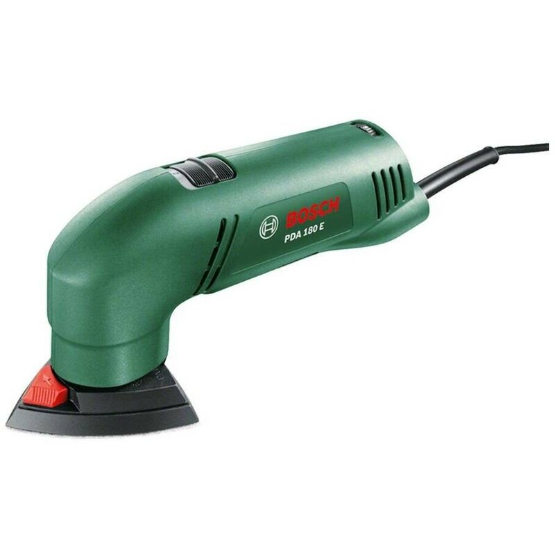 

0603339763 Lijadora delta PDA 180 E Set 180W Sistema SDS Mecanismo angular + dentado Conex aspiración - Bosch