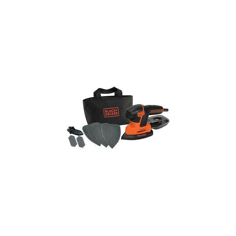 

Lijadora de detalle Mouse 120 W Black+Decker