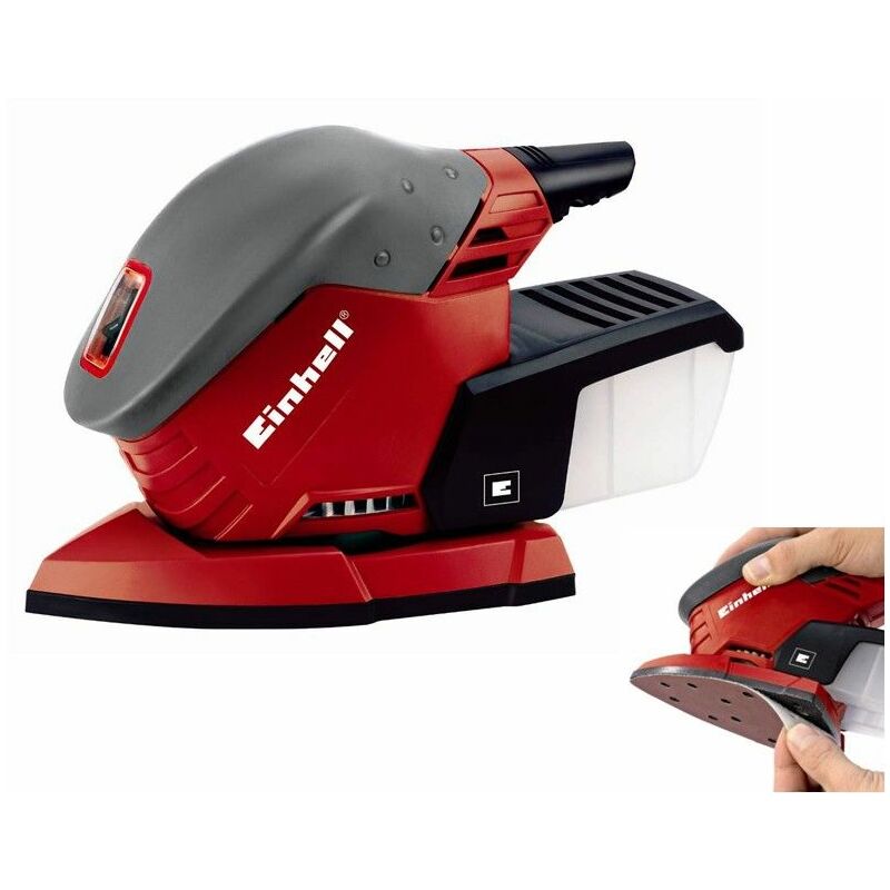 

Lijadora Multifuncion 130w Te-os 1320 3 Hojas De Lija Einhel