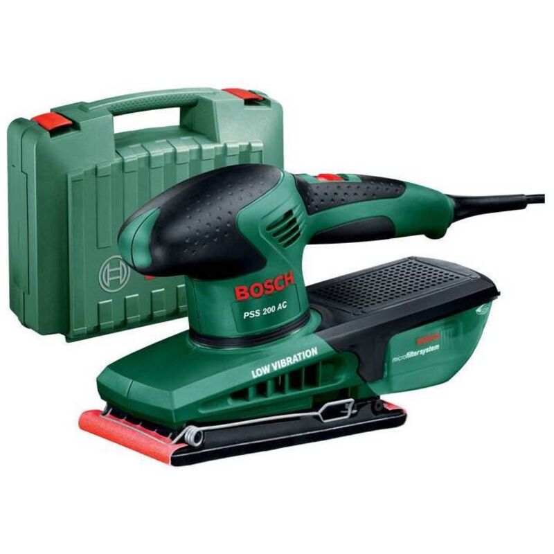 Bosch-V Levigatrice Orbitale Pss200ac 200w