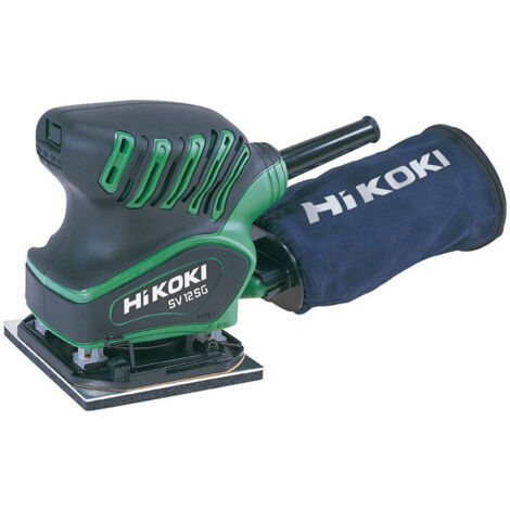 Lijadora orbital de 200W, 110x100mm - HIKOKI - SV12SGWBZ - 1400 rpm, amplitud 1,5mm