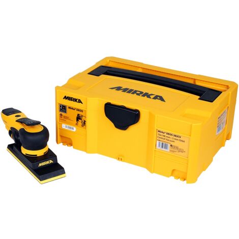 Lijadora orbital rectangular con cable - MIRKA - 70x198 mm + Caja de almacenamiento - MID3834044CA