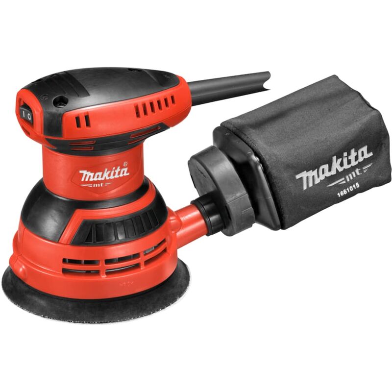 

Makita Lijadora orbital aleatoria 125 mm naranja y negra