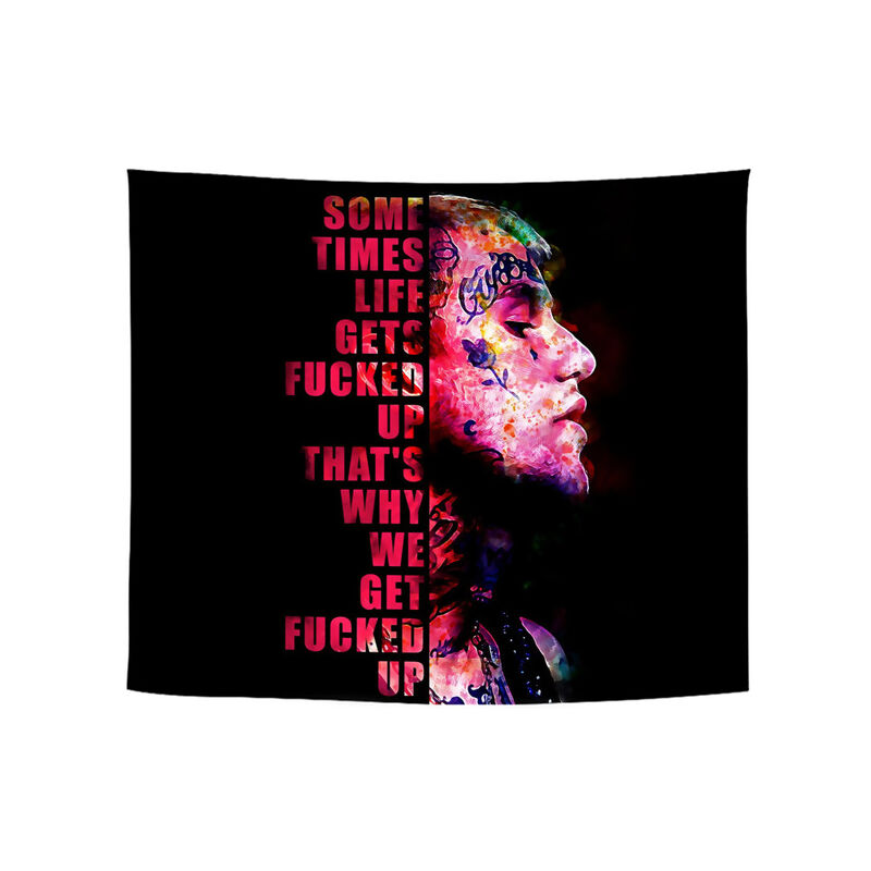 Lil Peep Tapestry Wall Hanging Cute Home Kawaii