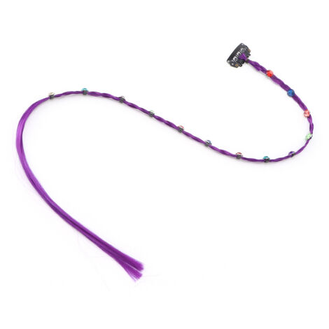 Lila Haarspange für Damen - Hitzebeständige Extensions