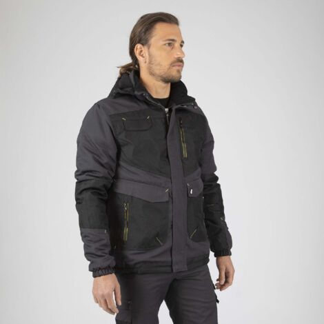 LILIAN BLOUSON DE TRAVAIL 1283 Gris , Noir L